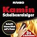 Produktbild RAKSO Glas-Reiniger für Kamin-Scheiben Ofenglasreiniger Schwamm Kaminreiniger Kamin-Ofen und Kaminscheibenreiniger 3x2 St
