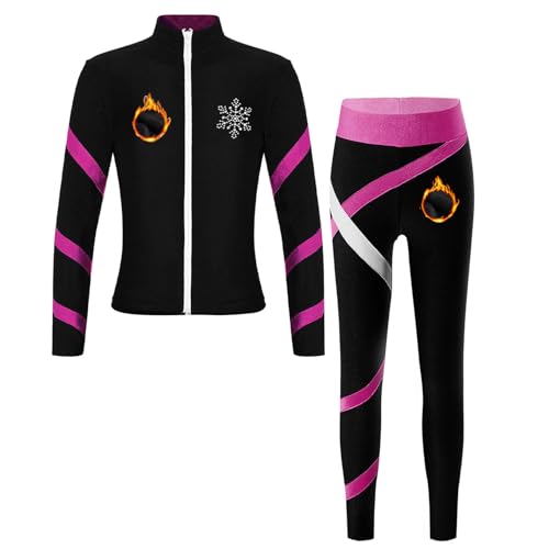 Legging doublure polaire chaud ensemble fille pour ne plus avoir froid au sport