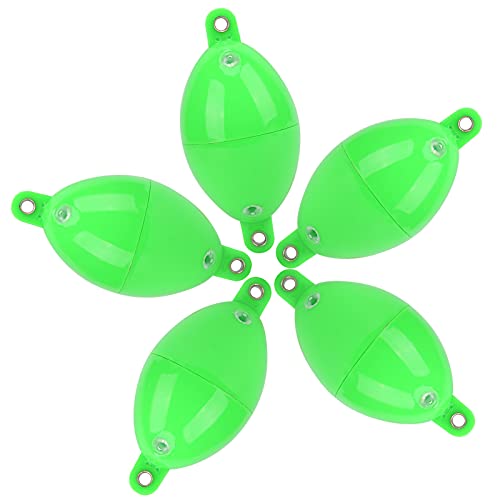 Bobbers For Fishing, Fishing Bobber Universal 5Pcs Fishing Bubble Floats Sea Coarse Controller Fishing Float Ball Fish Tackle Fishing Floats Sea River Lake Pond Fishing (Green) - Image 5
