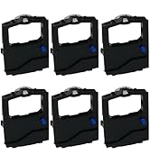 ☆CASIO ブラック CR5650 インクリボンカセット 黒 6個 Amazon.co.jp: 【エコッテ】 CASIO (カシオ)用 CR5650 インクリボンカ