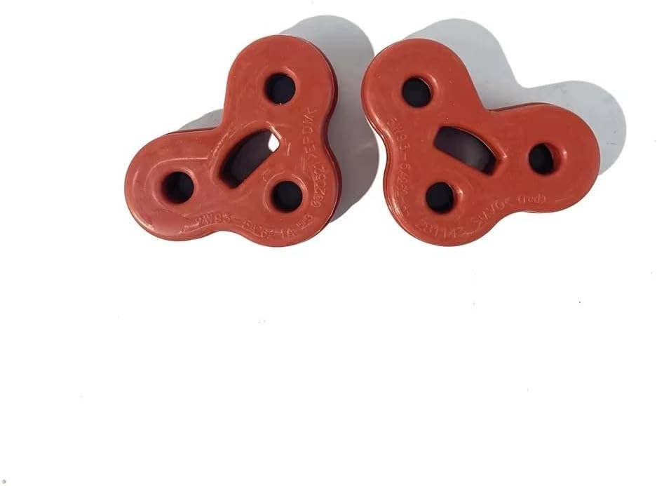 2PCS Exhaust Hanger Bracket Holder Mount Rubber Sleeve For Jaguar XF XJ C2C32948 C2C7550 0920521