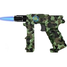 Butane Torch Lighter Gun, Refillable Cooking Torch, Creme Brulee Torch Lighter, Blow Torch for Cooking, Welding, Mini Torch Soldering TorchButane Not Included