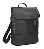Zwei Jana JR13 - Rucksack 35 cm nubuk-black