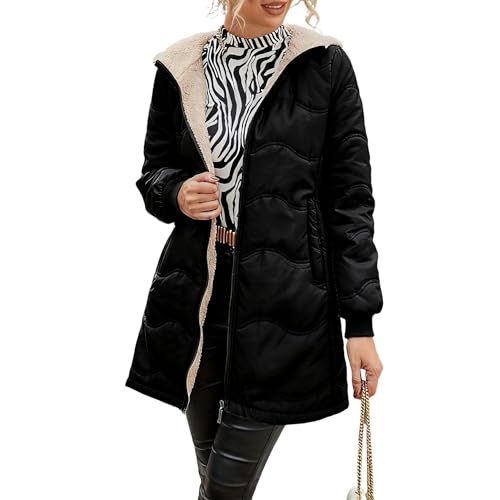 Blouson mode forme ondulée pour rester au chaud sans s'encombrer