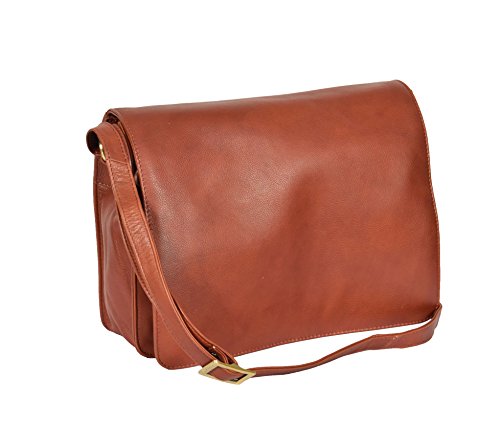 Sac à main en cuir marron taille M pour vos sorties