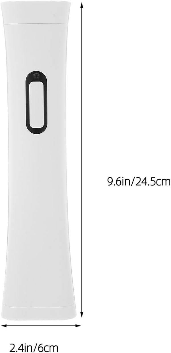 SAFIGLE Rechargeable Electric Wine Opener White Plastic One-button Operation Fast Bottle Opener for Weddings Housewarming and Shower Favors Easy and Labor-saving Corkscrew for Home Use