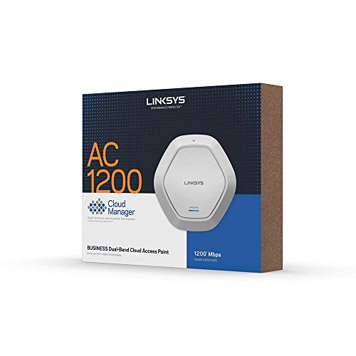 image for Linksys LAPAC1200C AC1200 Wireless Access Point for Business (Cloud Ma