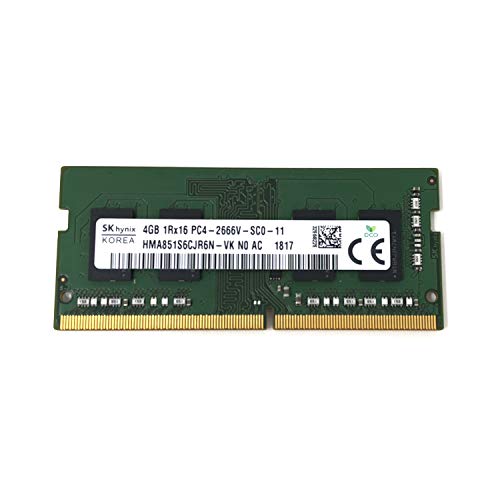 SK hynix HMA851S6CJR6N - VK Non ECC PC4-2666V 4GB DDR4 at 2666MHz 260pin SDRAM SODIMM Single Kit Laptop Memory - OEM