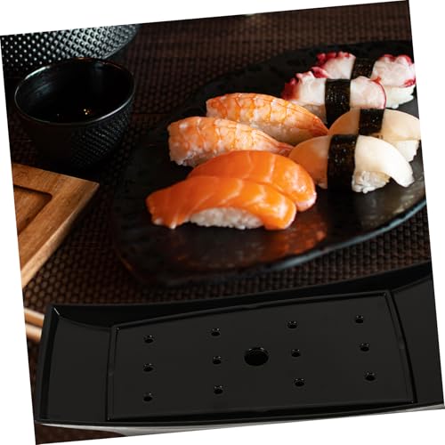 Plato para sushi reutilizable elegante miniatura 6