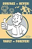 Licencia 100% oficial GB Eye, Fallout 4, Vault Forever, Maxi Poster, 61 x 91,5 cm