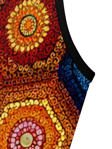 Image of Women's Summer Maxi Dress Spaghetti Strap Floral Boho Beach Long Sundress with Pockets