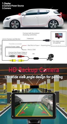 THOMIX Carplay Screen for Car for BMW 2er 230i 216d 218d 220d M240i M235i, 7" Portable Touch Screen Car Player with Wireless Carplay Android Auto with Voice Control Multimedia Stereo - Image 6