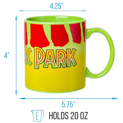 Mug Cerámico Jurassic Park SUV 20oz Diseño Iconico miniatura 2