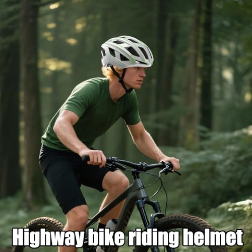 Casco de ciclismo unisex transpirable para montaña con carcasa PC de alta resistencia 3