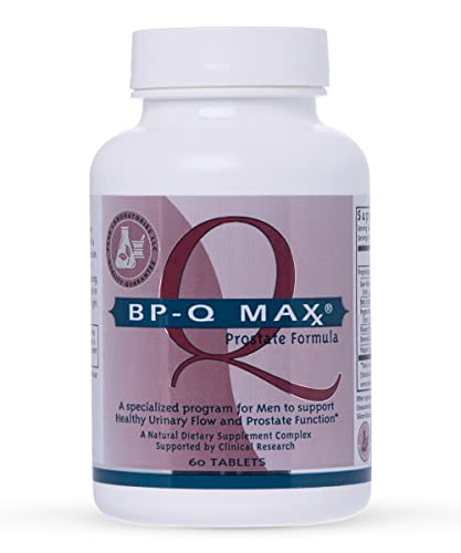 BP-Qmax Maximum Strength Prostate Supplement for Men with Saw Palmetto, Beta Sitosterol, Pygeum, Pollen Extract, Digestive Enzymes, Prostate, Bladder & Urinary Tract Health - Mens Health