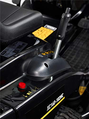 Foto von TEXAS Benzin Rasentraktor Aufsitzmäher Rasenmäher Traktor XC160-102 HC | E-Start | 12,5 PS | 9,2 KW | 102 cm Schnittbreite | XXL Fangkorb 270L | stufenlose Geschwindigkeit |