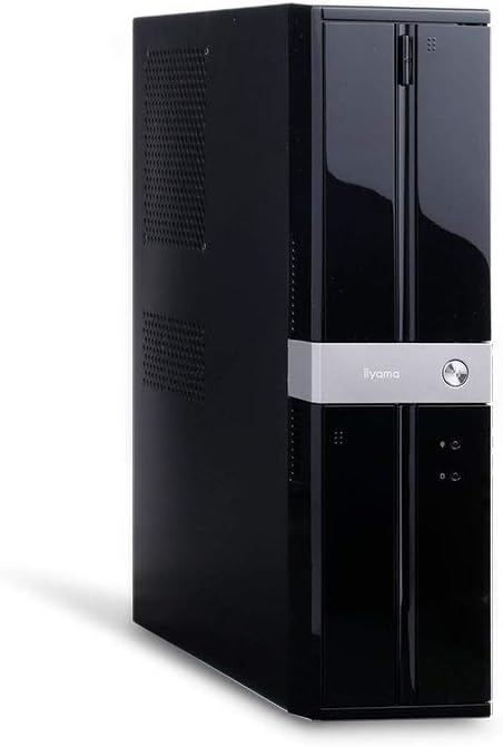 スリムタワーPC iiyama Corei3-8100 整備済み SSD搭載 スリムタワーPC