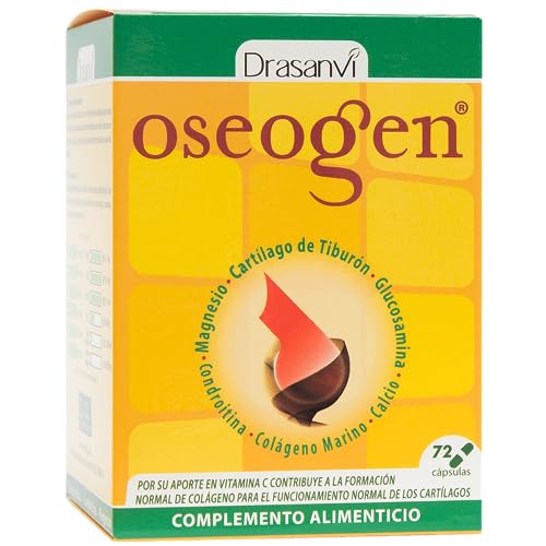 Oseogen - Articular | Complemento Alimenticio para CARTÍLAGO | DE TIBURÓN CARTÍLAGO | COLÁGENO...