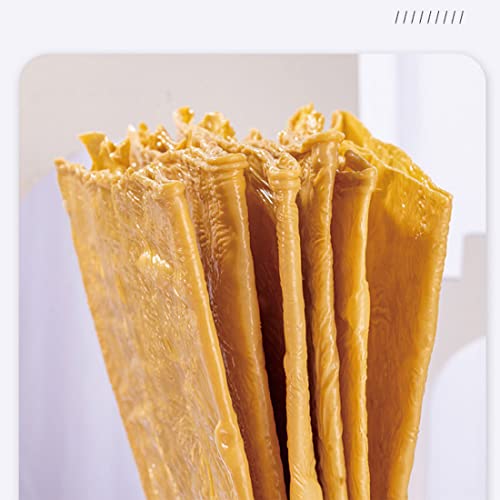 Tofu skin,Sheet-（17.6oz/500克） Yunnan Shiping Dried Tofu Skin Handmade Thousands of Tofu Skin Tofu Bamboo Dried Tofu Skin Soy Products，soy products, Dried Fried Soybean Tofu Skin Vegan Food,豆腐皮500g - Thumbnail 5