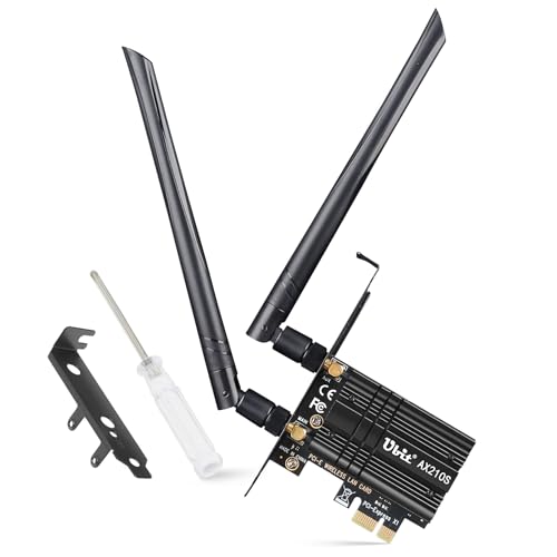 Ubit WLAN Karte, Intel Dreiband Bis zu 5400Mbit/s