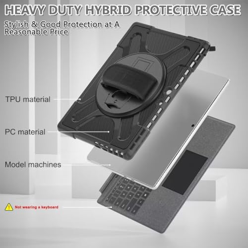 Protection Antichoc Microsoft Surface Pro 9 Coque HDWTPA Robuste - 7
