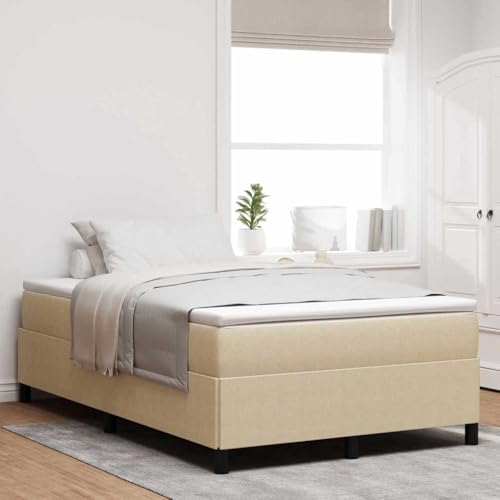 INLIFE Bettgestell Grau Grün 120 x 190 cm Cordstoff,Möbel,Betten & Zubehör,Betten & Bettgestelle,Grün,22.5 KG,42006961