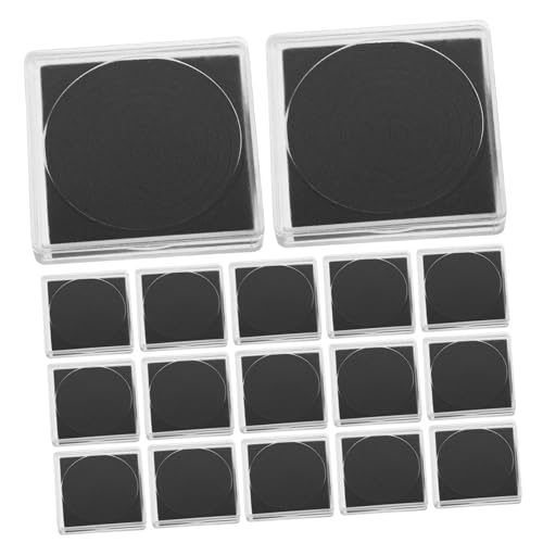 Caja transparente para monedas ajustable 20 pcs