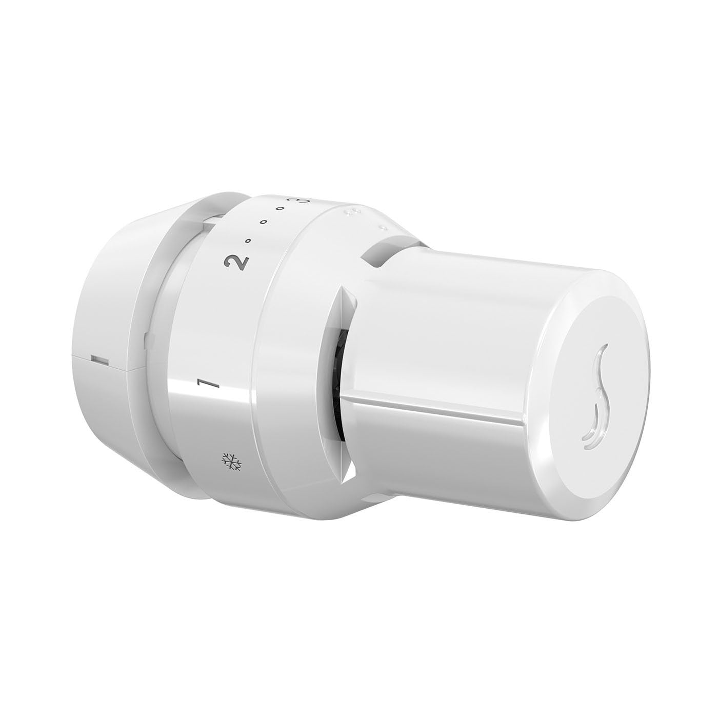 9X Cosmo Thermostatkopf weiß M30 x 1,5 ohne Nullstellung | COTK