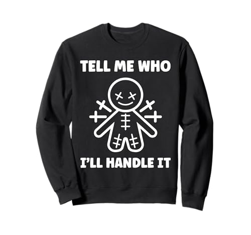Halloween Funny quote tell me who Voodoo Doll �g���[�i�[