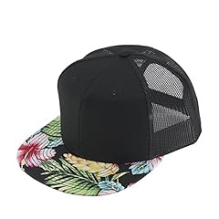 Hawaiian/Black/Black Flat Mesh