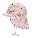  Döll Baby-Mädchen Bindemütze mit Schirm und Nackenschutz Mütze, Rosa (Pink Lemonade 2062), (Herstellergröße: 49)