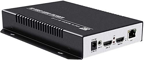 ORIVISION H265 HDMI Video Encoder for IPTV livestream on Facebook YouTube Ustream Twitch Wowza Streaming Platforms，1080P HDMI Encoder with loopout Hardware Supports RTSP,RTP,RTMP,RTMPS,HTTP,UDP,SRT