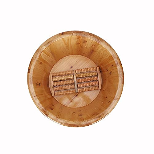 Spa para pies de madera con masaje y burbujas miniatura 5