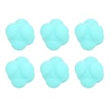 ChengyuWei 6Pcs Hex Response Silicone Set, Speed Agile Training Equipment, Sensitive Fascia, Blue, for Athletes, Improves and Coordination