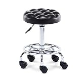  ZLCO con Ruedas Heavy Duty Counter Chairs Mostrador con reposapiés Air Lift Barra Ajustable Swivel Salon s Adecuado para restaurantes cafés Restaurant Bar Bistro Lounge Salon para Barbersho Present