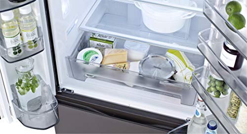Image of Panasonic 533 L Inverter Frost-Free Multi-Door Refrigerator (NR-D535YG-TX, Glass Brown)