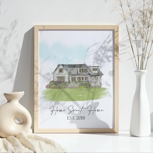 NudoHome Custom House Portrait
