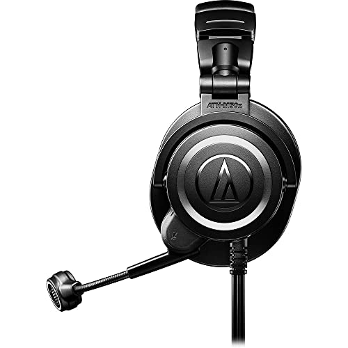 Image of Audio-Technica ATH-M50xSTS XLR StreamSet Streaming Headset + Microfiber Cleaning Cloth + Headphone Stand + Goby Labs Headphone Cleaner 4 fl oz