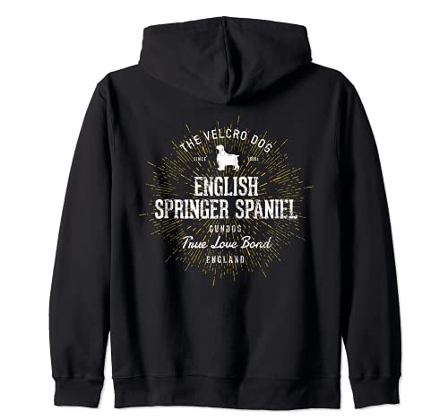 Para los amantes del perro Springer spaniel inglés Sudadera con Capucha