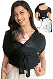 Konny Baby Wrap Carrier (Air-Mesh for Summer), Hassle-Free Moisture Wicking and Breathable Infant...
