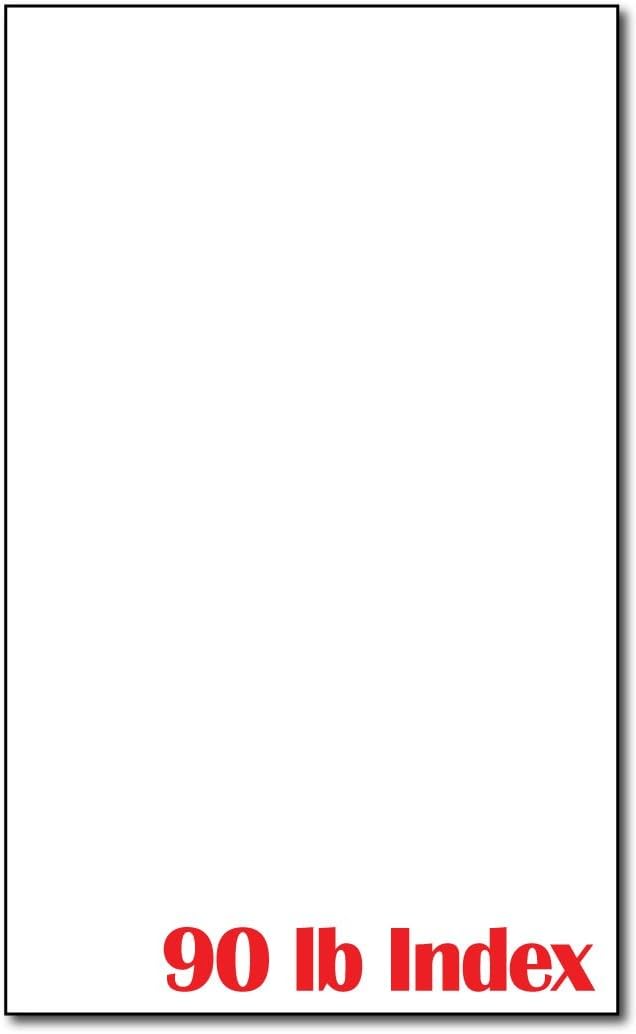 Cardstock, White 90lb 8 1/2" x 14" - 250 Sheets