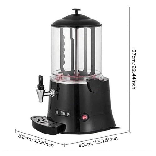 Machine à chocolat chaud 10 L commerciale et distributeur de boisson