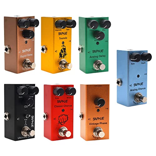 Image of CALANDIS Guitar Pedal Accessories Compact Parts 9V Dc Mini for Electric Guitar Bass for Ultimate Drive