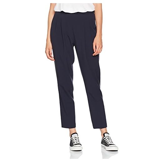 Tommy Hilfiger Damer libby Pull on byxa, Blå (Midnight 403), 36 SE