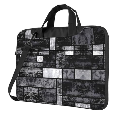Sac ordinateur imprimé gris en tissu Oxford 600D antichoc