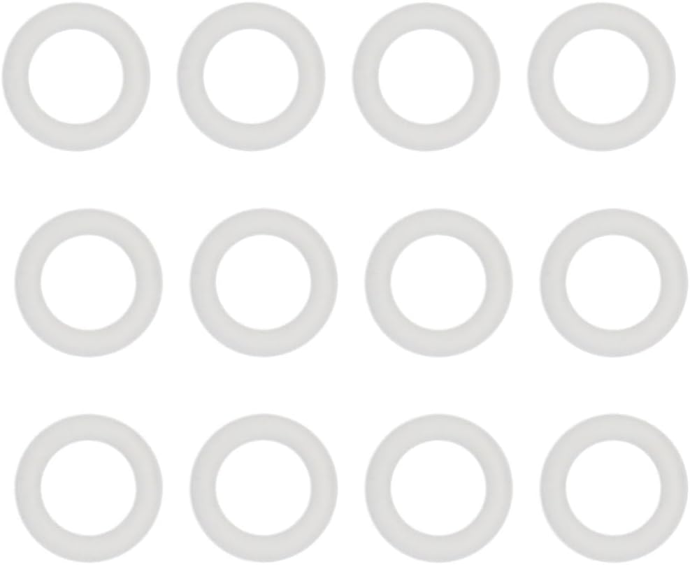 Plastic Drain Fill Washer Compatible with Lower Unit 9-60408 311598 18-4248 3852105(12pcs)