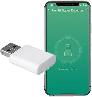 UanTii Tuya ZigBee Signal Repeater Zigbee Signal Extender For Tuya Zigbee Device Expand 20-30M Compatible Tuya ZigBee Gateway Via Smart Life App