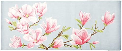 Liora Manne Illusions Magnolia Indoor/Outdoor Mat Chambray 1'11" x 4'11"