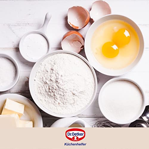 Foto von Dr. Oetker Silikon-Teigschaber Flexxibel, Küchen-Schaber Mit Funktionsteil Aus Silikon, Hochwertige Teigspachtel Aus Platinsilikon - Hitzebeständig Bis 230 Grad, Menge: 1 Stück