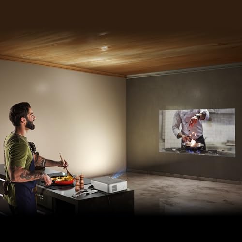 Projetor Smart Epson EpiqVision FH02, FULL HD, 3000 Lumens Streaming, Modelo: V11HA85020, Cor: Branc